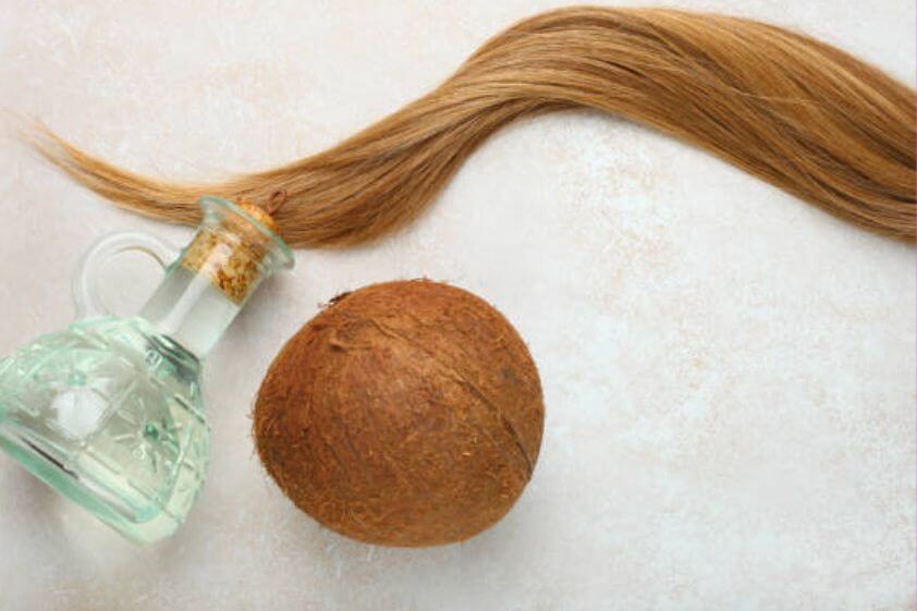 Coconut oil for hair after shower
