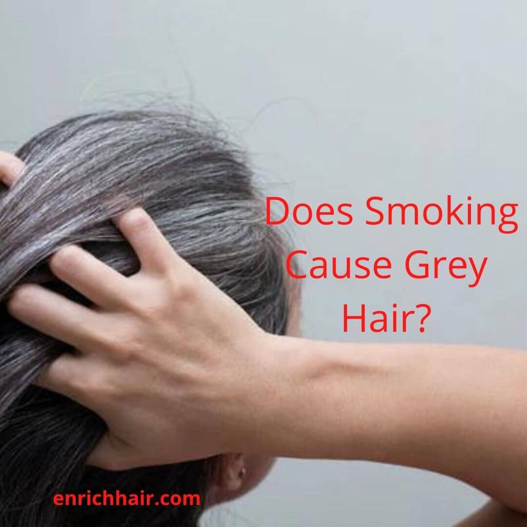 Does smoking cause grey hair?
