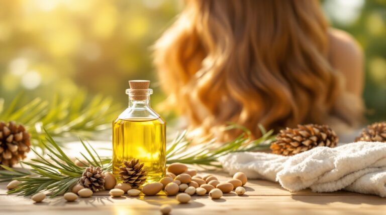 pine nut oil for hair