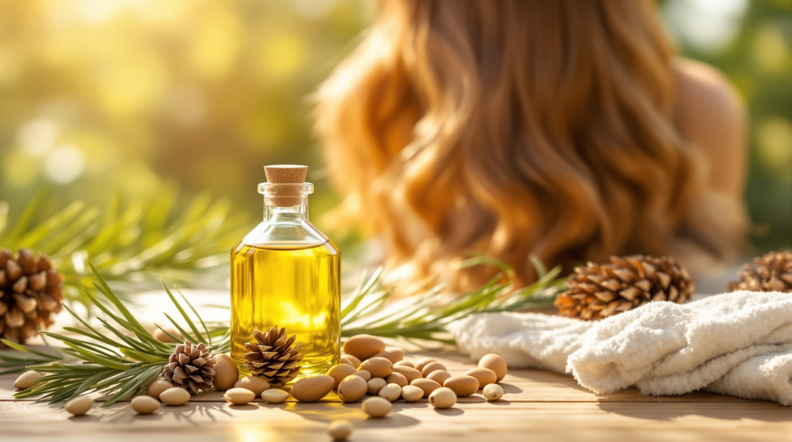 pine nut oil for hair
