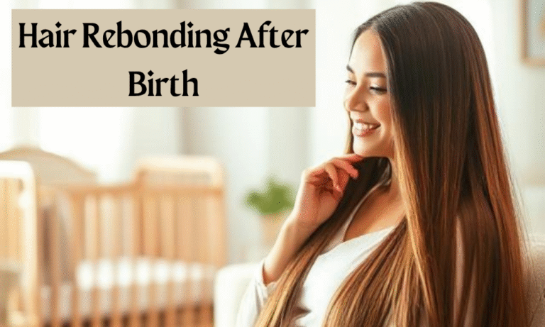 Hair Rebonding After Birth