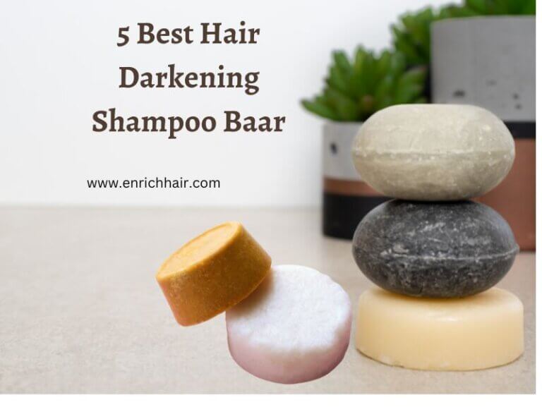 5 Best Hair Darkening Shampoo Bar