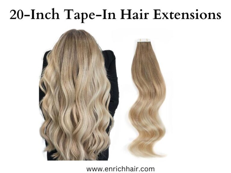 Transform with 20-Inch Tape-In Hair Extensions